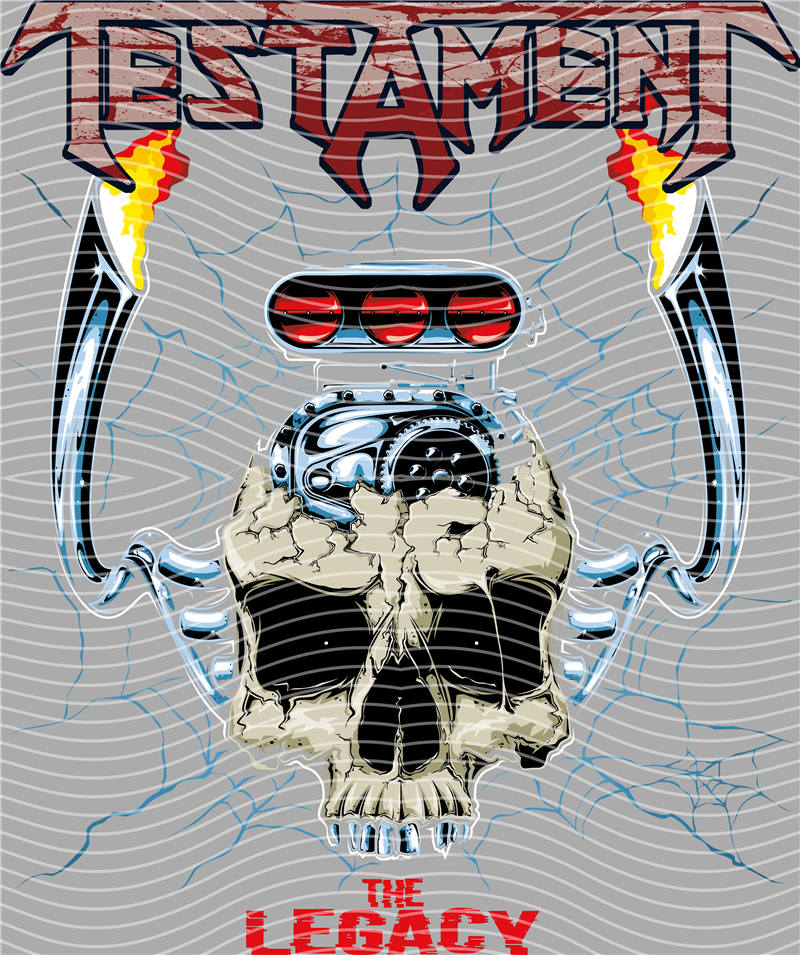 Metal band half-tone-MB 241
